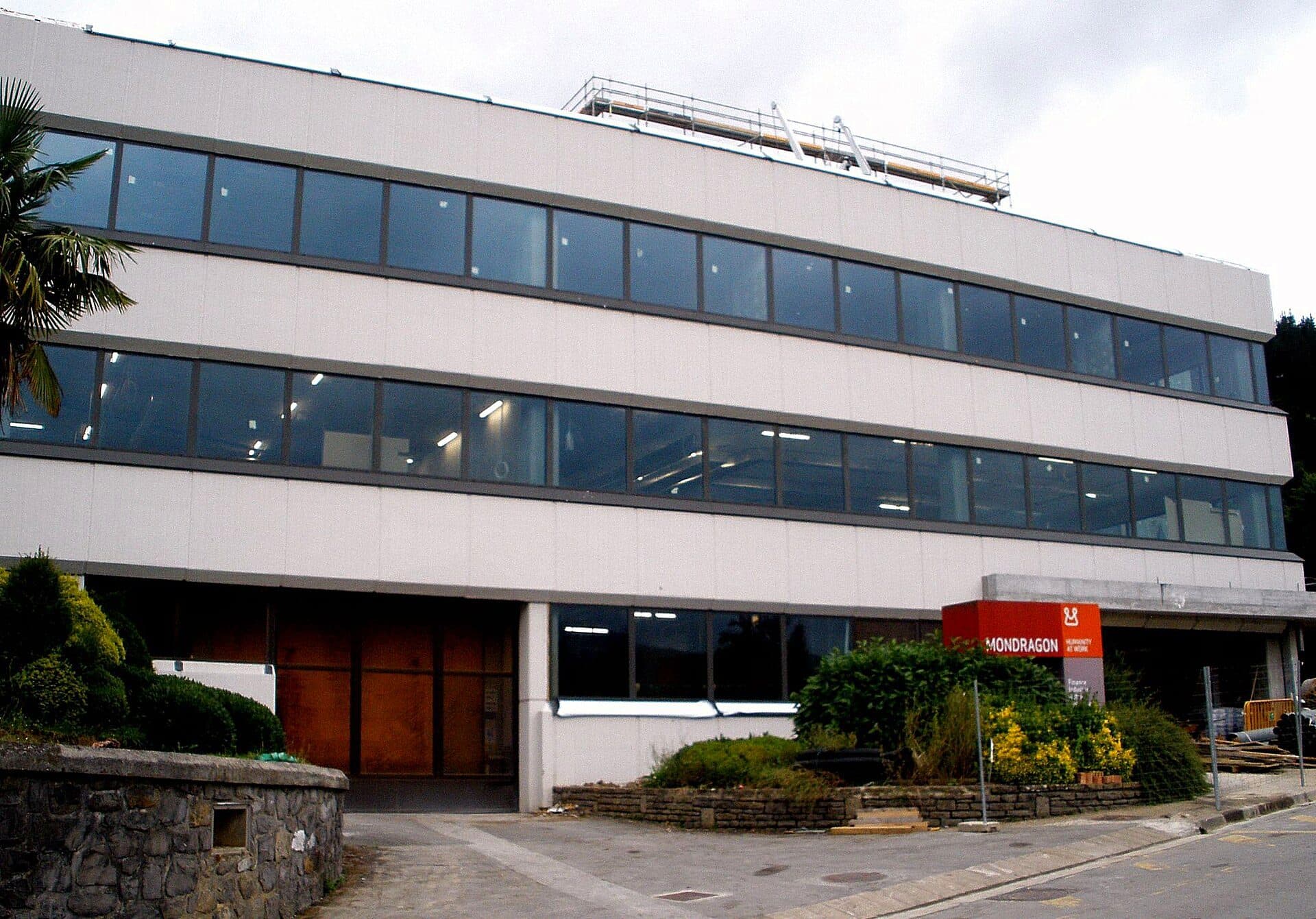 The central headquarters of the Mondragon Corporation, the world's largest worker cooperative, in the Basque Country of Spain